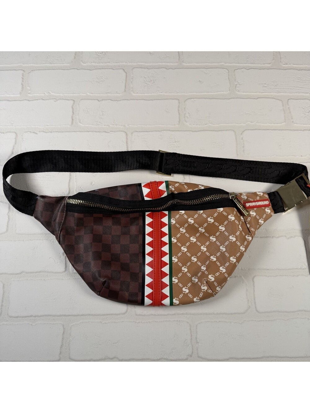 Sprayground Waist Belt Crossbody Bag Paris VS Florence Limited Edition
